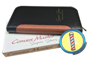 <em><u><strong>Barbersets Convex Master</strong></u></em> in zwart en goud