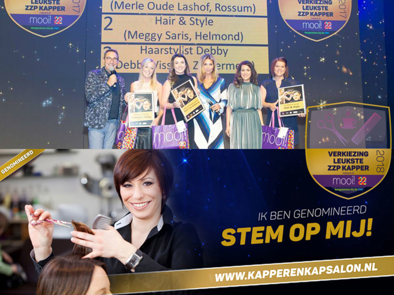 Kappersverkiezing van start onder nieuwe naam