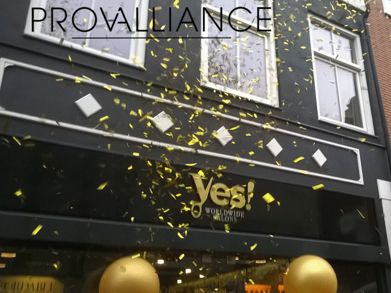 Provalliance Group neemt 35 Yes!-salons over