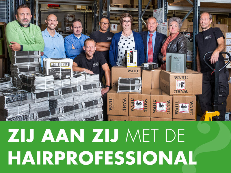 Zij aan zij met de hairprofessional: Wahl Nederland