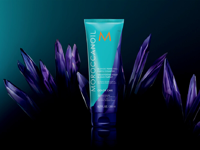 De Blonde Perfecting Purple Shampoo van Moroccanoil®