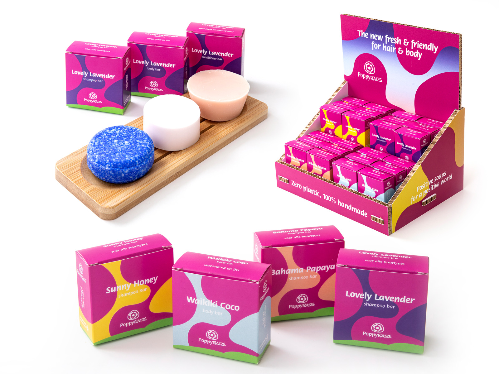 NIEUW! Poppybars, de positieve douche vibe • Nieuws De Kapper